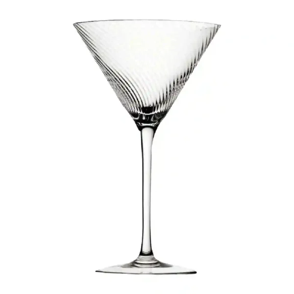 Utopia Twisted Hayworth Martini Glasses 300ml (6 pack) - Image 1