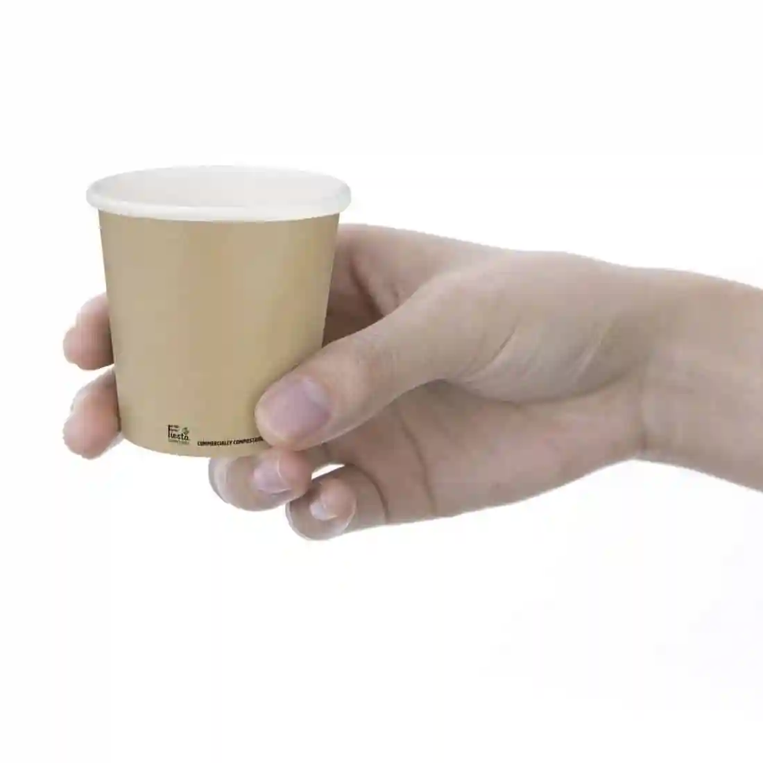 Fiesta Compostable Espresso Cups Single Wall 113ml (Pack of 1000) - Image 3