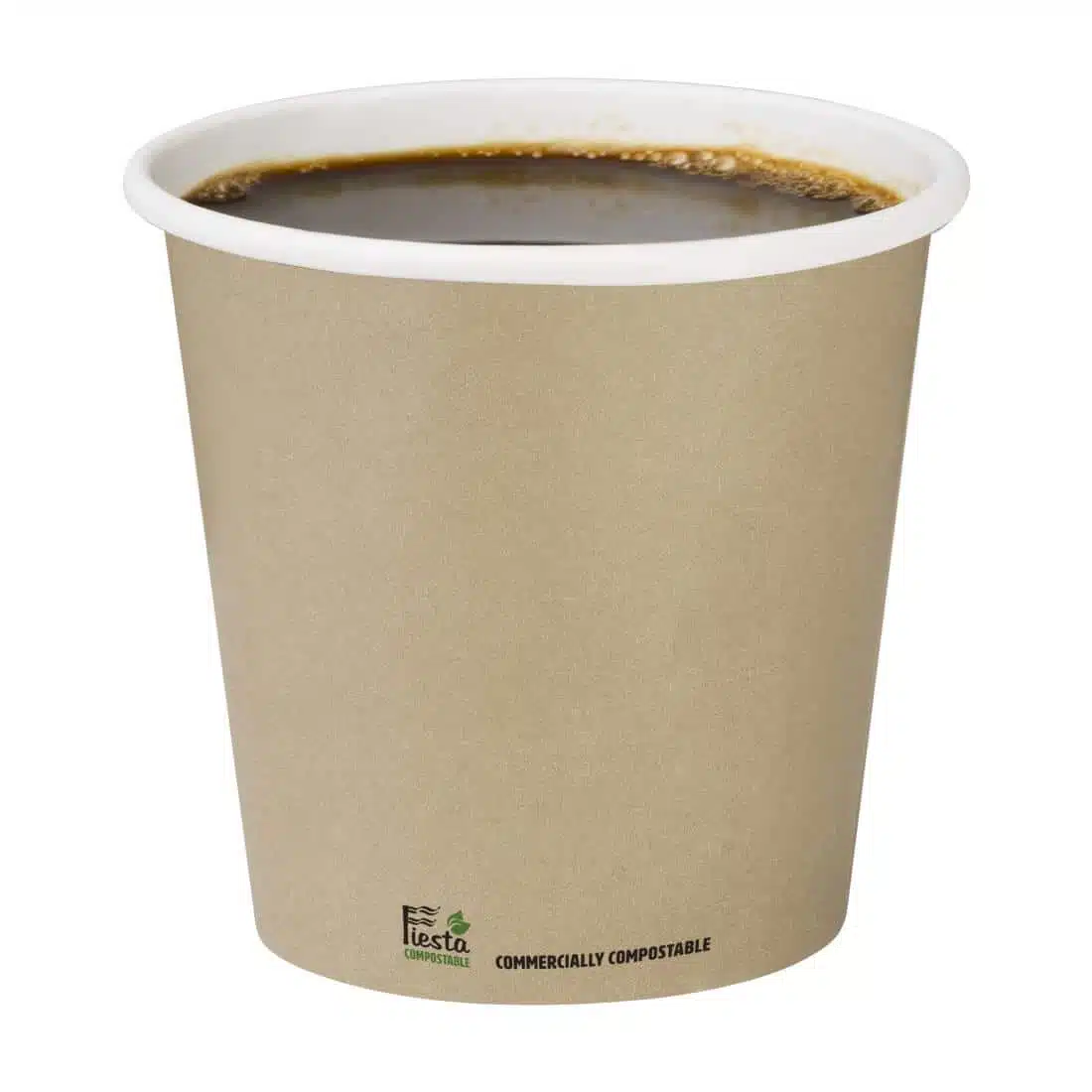 Fiesta Compostable Espresso Cups Single Wall 113ml (Pack of 50) - Image 4