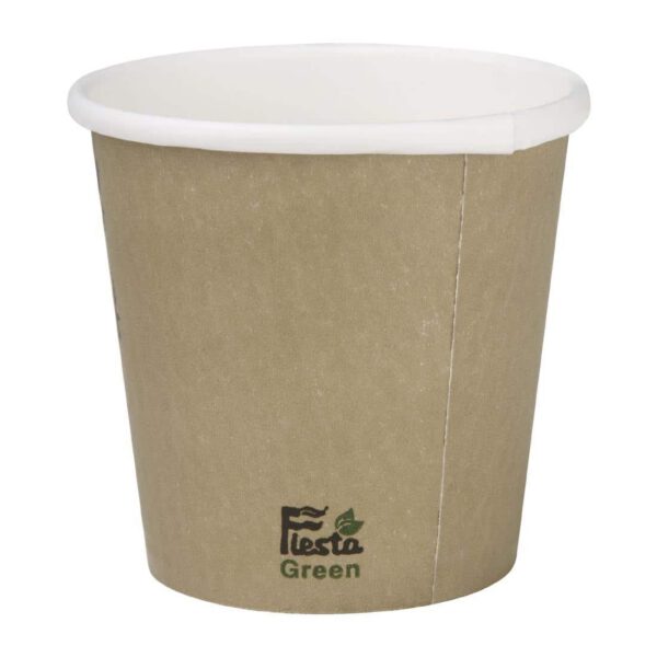 Fiesta Compostable Espresso Cups Single Wall 113ml (Pack of 50) - Image 8