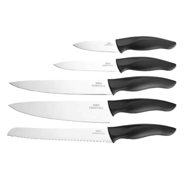 Nisbets Essentials Knife Block and Knives Set - Image 3