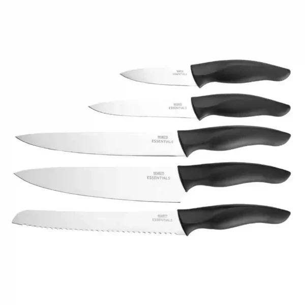 Nisbets Essentials Knife Block and Knives Set - Image 3