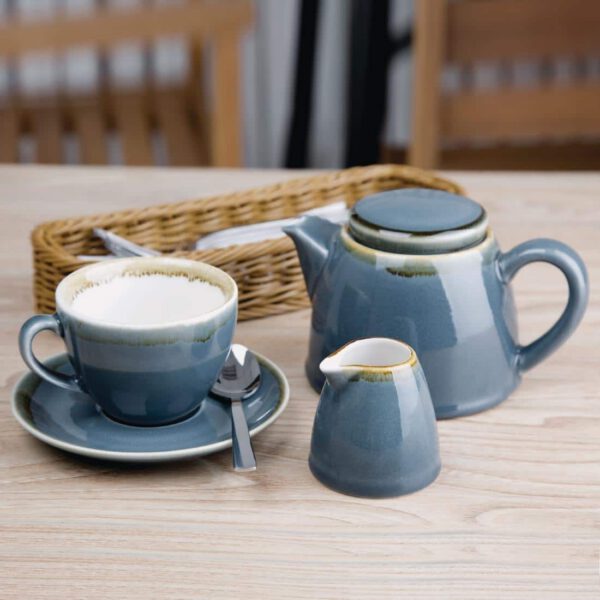 Olympia Kiln Milk Jugs Ocean 96ml (Pack of 6) - Image 3