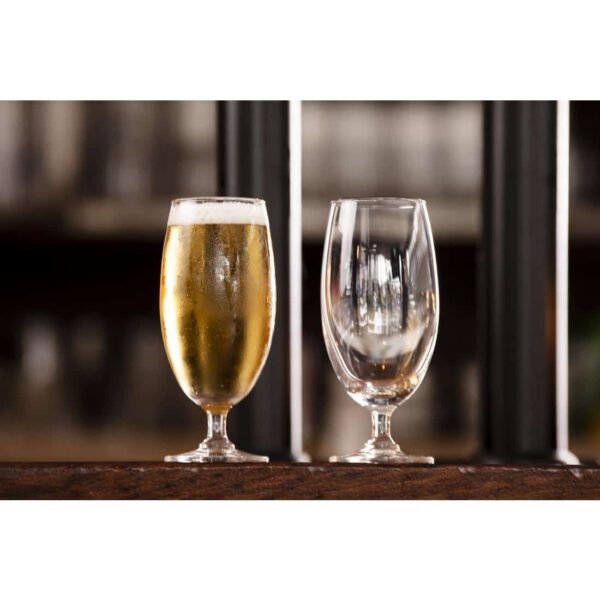 Olympia Stemmed Beer Glasses 420ml (6 pack) - Image 6