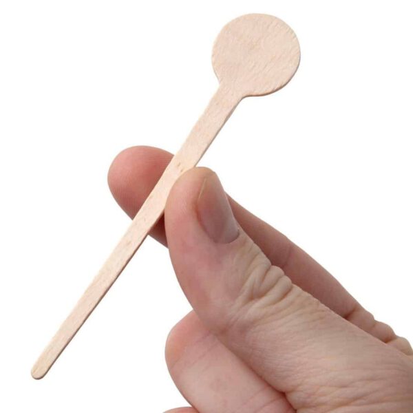 Fiesta Compostable Wooden Cocktail Stirrers 100mm (Pack of 100) - Image 2