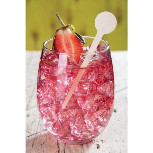 Fiesta Compostable Wooden Cocktail Stirrers 100mm (Pack of 100) - Image 3