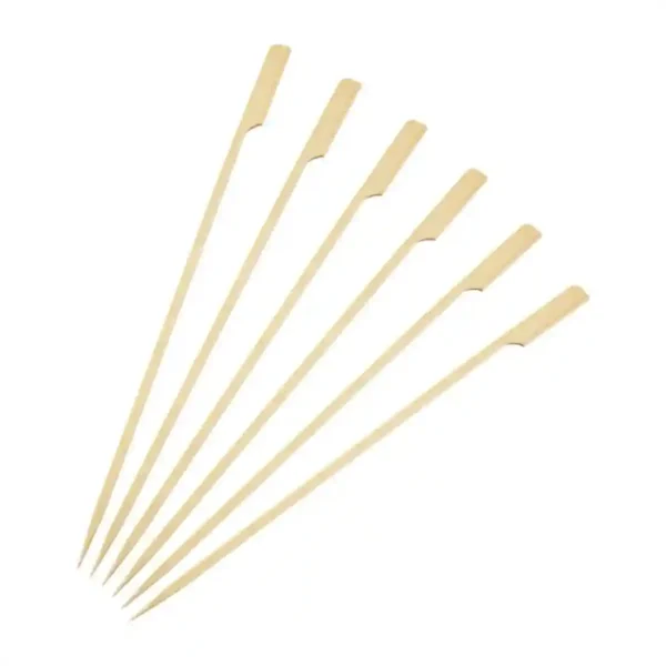 Fiesta Compostable Bamboo Paddle Skewers 240mm (Pack of 100) - Image 2