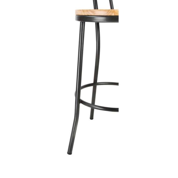 Bolero Clarisse High Stools Metallic Grey (Pack of 1) - Image 4