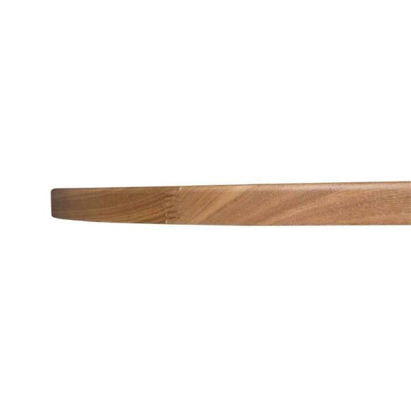 Bolero Pre-drilled Round Table Top Natural Ash Veneer 600mm - Image 4
