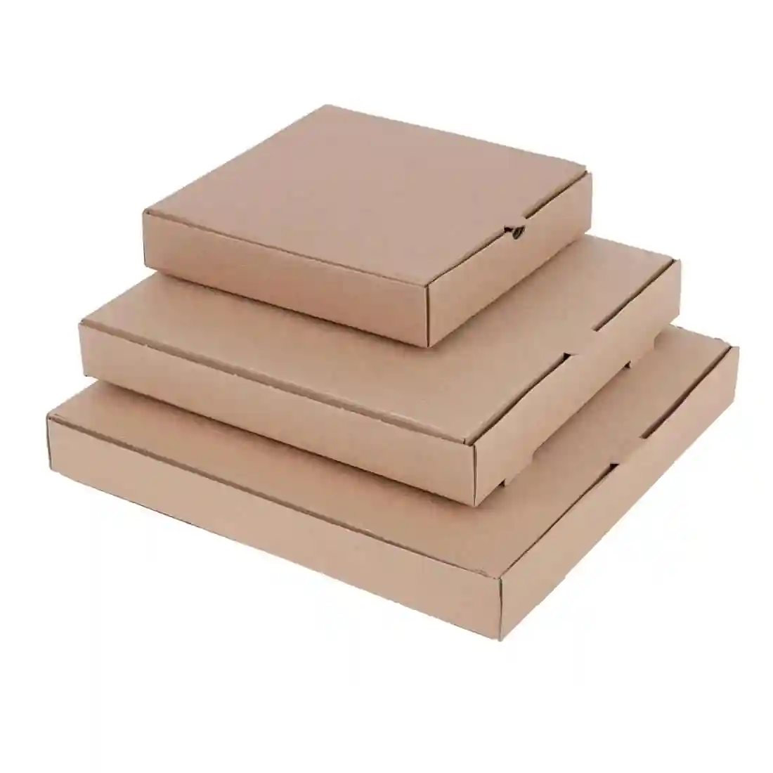 Fiesta Compostable Plain Pizza Boxes 12" (Pack of 100) - Image 4
