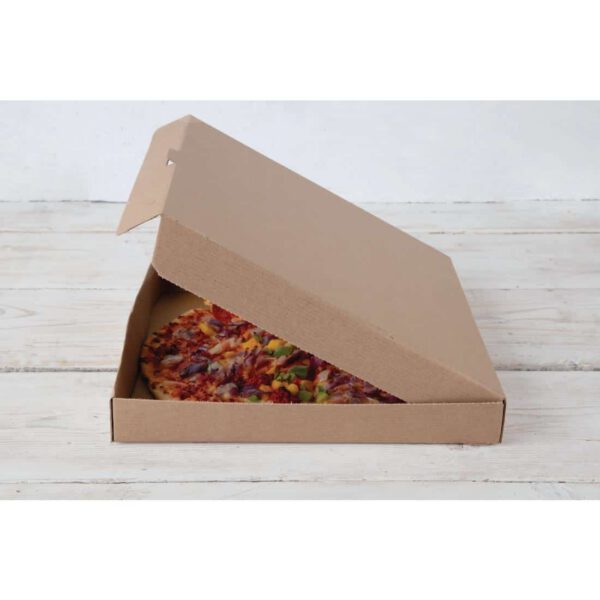 Fiesta Compostable Plain Pizza Boxes 14" (Pack of 50) - Image 6