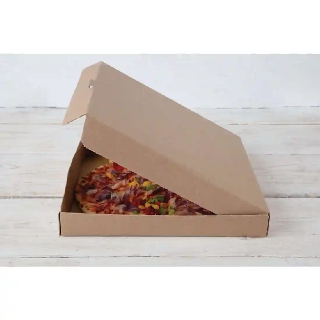 Fiesta Compostable Plain Pizza Boxes 14" (Pack of 50) - Image 6