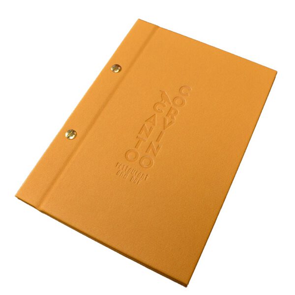Denim Menu Covers