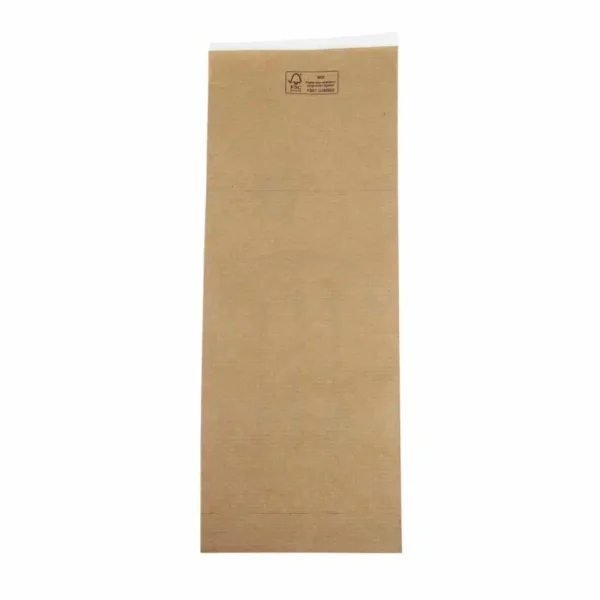 Kraft Recyclable Sealable Paper Cutlery Bags (Pack of 2000) - Image 4