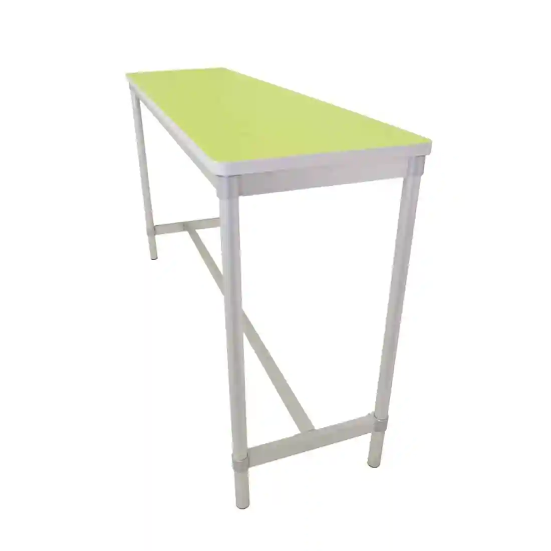 Gopak Enviro Indoor Bright Green Rectangle Poseur Table 1800mm - Image 2