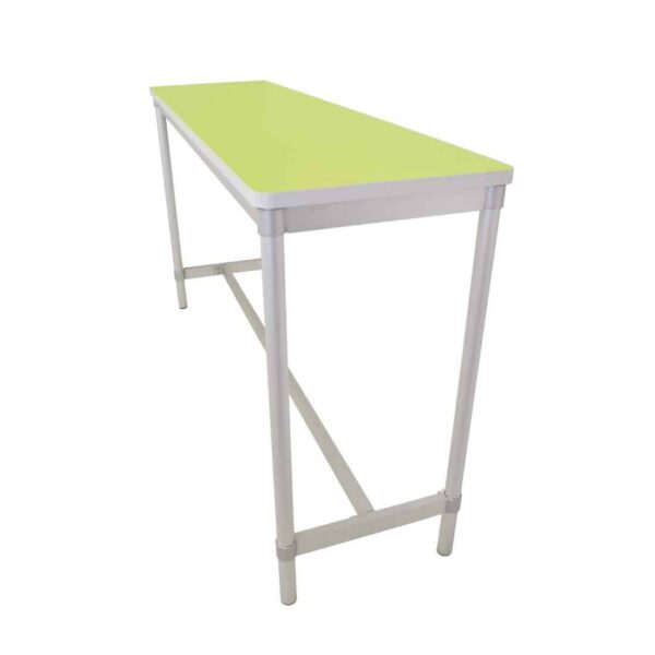 Gopak Enviro Indoor Bright Green Rectangle Poseur Table 1200mm - Image 2