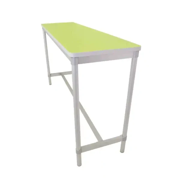 Gopak Enviro Indoor Bright Green Rectangle Poseur Table 1200mm - Image 2