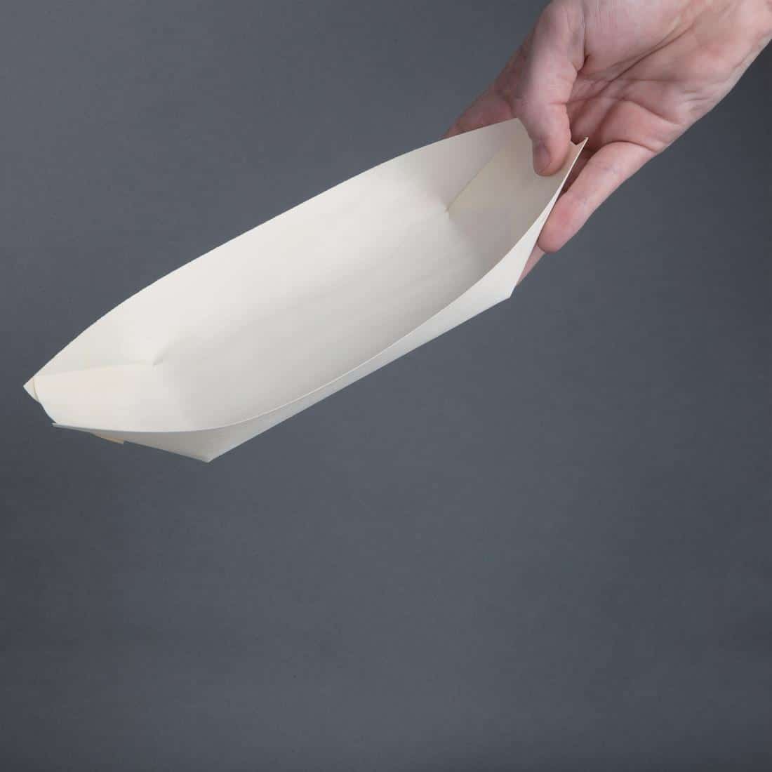 Fiesta Compostable Wooden Sushi Boats Large 250mm (Pack of 100) - Image 3