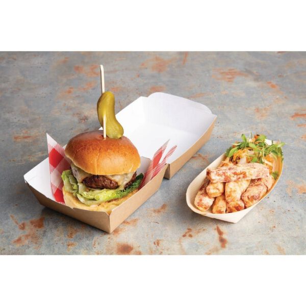 Fiesta Compostable Wooden Sushi Boats Medium 190mm (Pack of 100) - Image 8