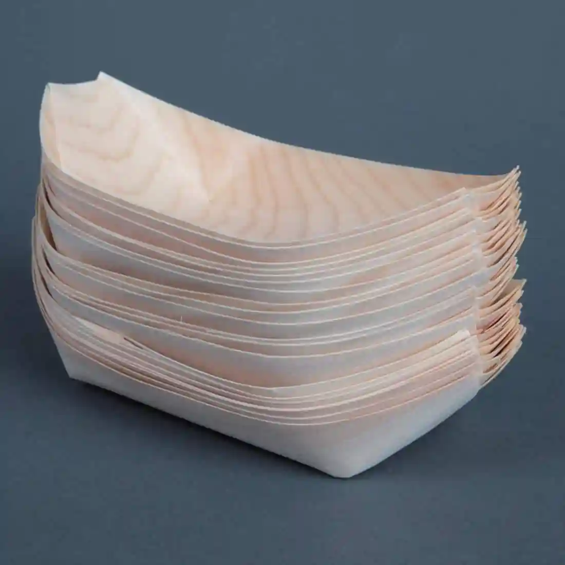 Fiesta Compostable Wooden Sushi Boats Medium 190mm (Pack of 100) - Image 12