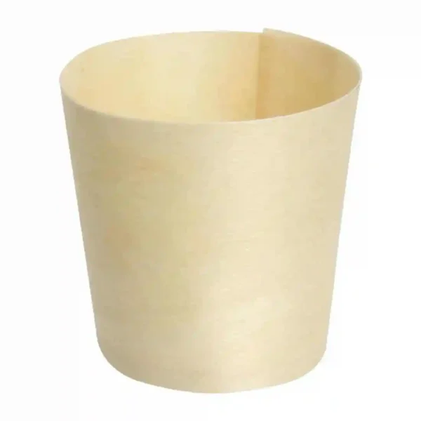 Fiesta Compostable Wooden Sauce Pots 38ml / 1.25oz (Pack of 100) - Image 1