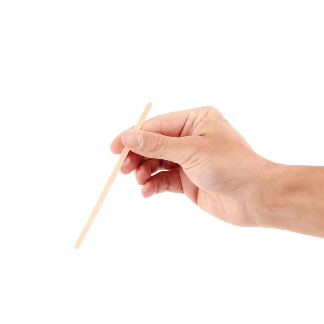 Fiesta Green Biodegradable Wooden Coffee Stirrers 140mm (Pack of 1000) - Image 6