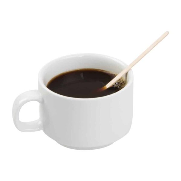 Fiesta Green Biodegradable Wooden Coffee Stirrers 140mm (Pack of 1000) - Image 6