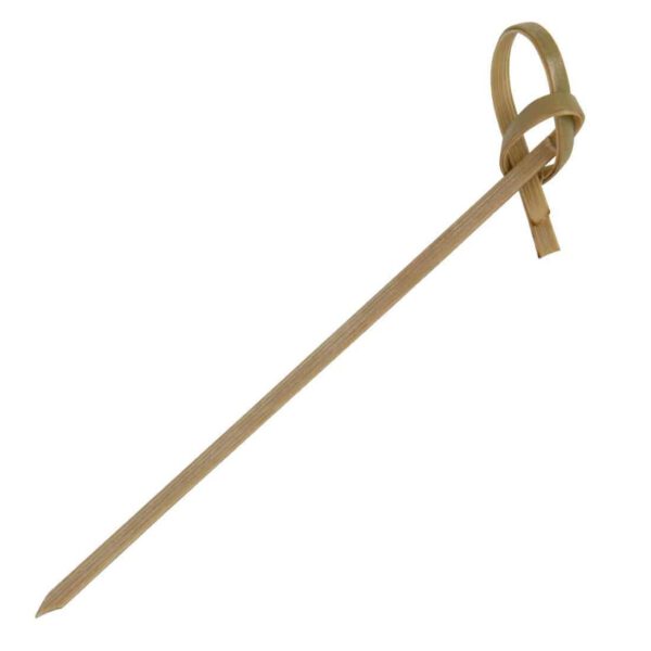 Fiesta Compostable Bamboo Looped Skewers 90mm (Pack of 100) - Image 2