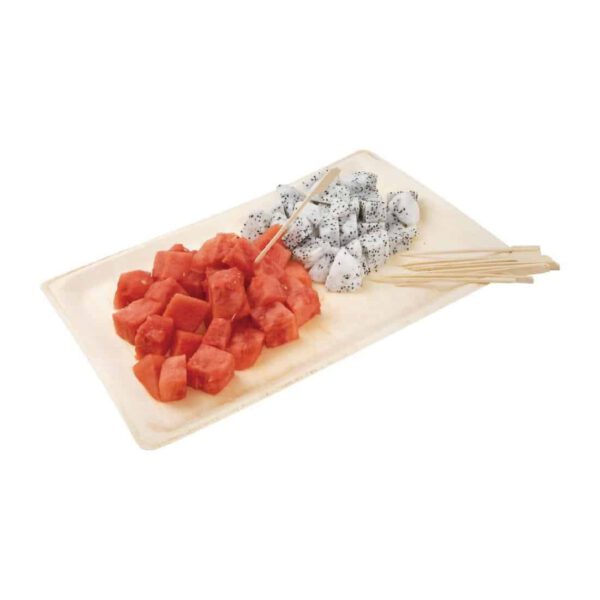 Fiesta Compostable Bamboo Paddle Skewers 90mm (Pack of 100) - Image 2