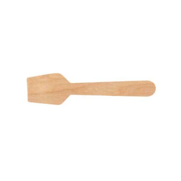 Fiesta Compostable Wooden Ice Cream Spoons (Pack of 100) - Image 3