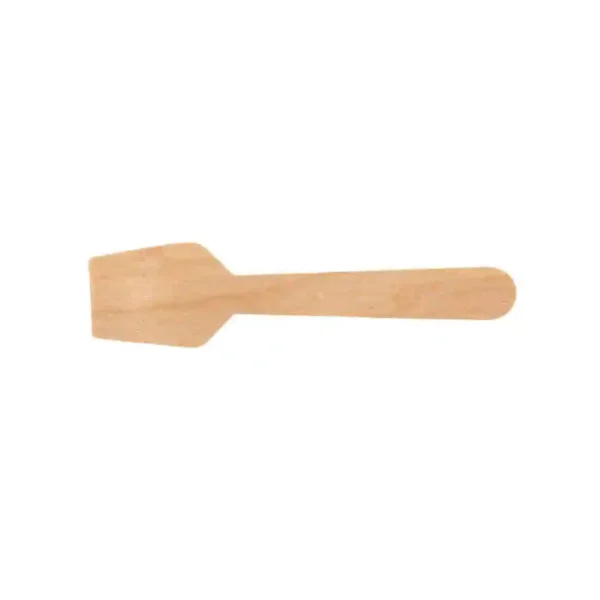 Fiesta Compostable Wooden Ice Cream Spoons (Pack of 100) - Image 3