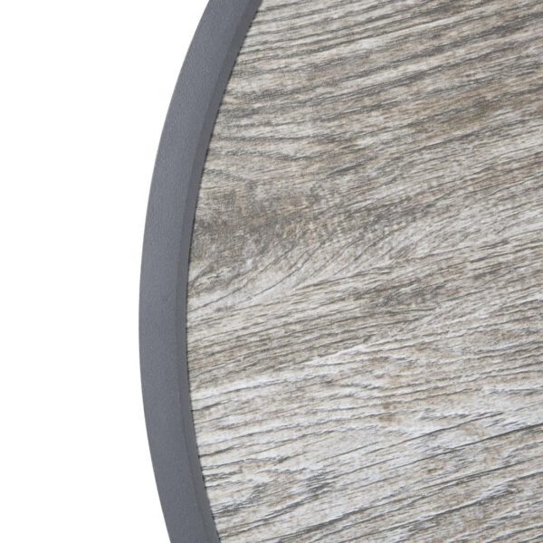 Bolero Fibre Glass Round Table Top Wood Effect 580mm - Image 3