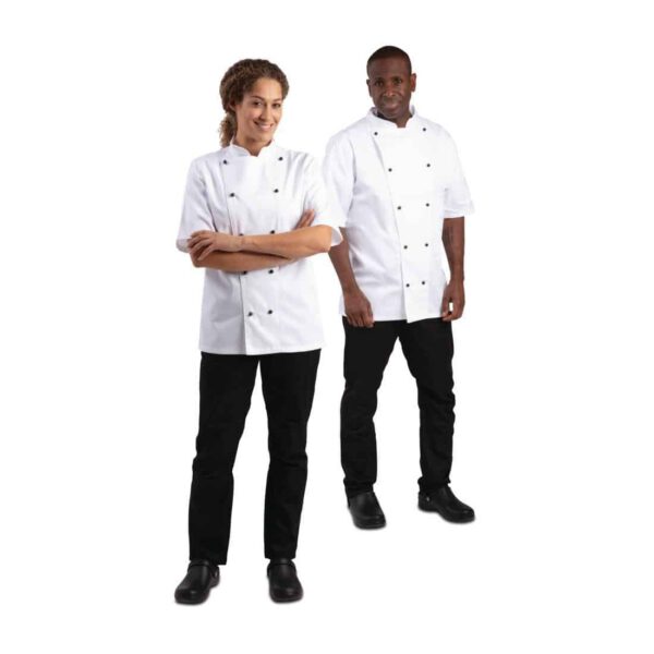 Whites Chicago Unisex Chefs Jacket Short Sleeve
