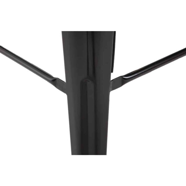 Bolero Bistro Steel High Stool Black (Pack of 4) - Image 7