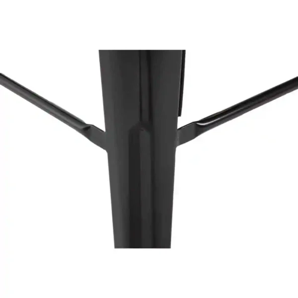Bolero Bistro Steel High Stool Black (Pack of 4) - Image 7