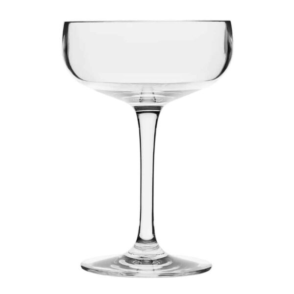 Olympia Kristallon Polycarbonate Champagne Coupe Glasses 210ml (12 pack)