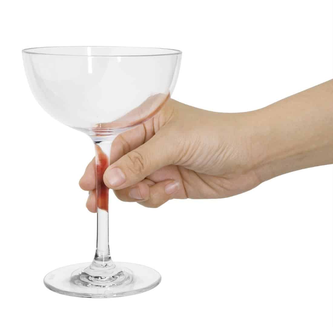 Olympia Kristallon Polycarbonate Cocktail Glasses 250ml (12 pack) - Image 5