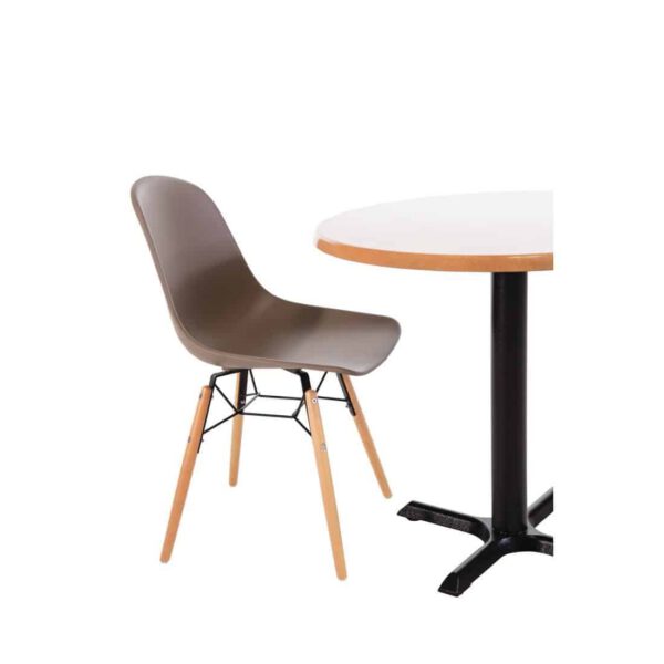 Bolero Arlo Side Chair Coffee (Pack 2) - Image 5