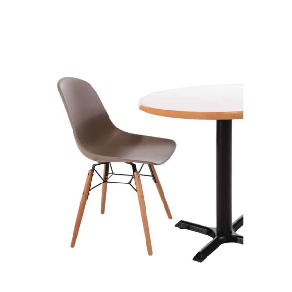Bolero Arlo Side Chair Coffee (Pack 2) - Image 7
