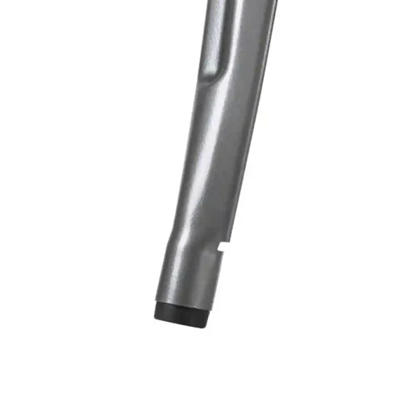 Bolero Bistro Square Steel Table Gun Metal 668mm - Image 5