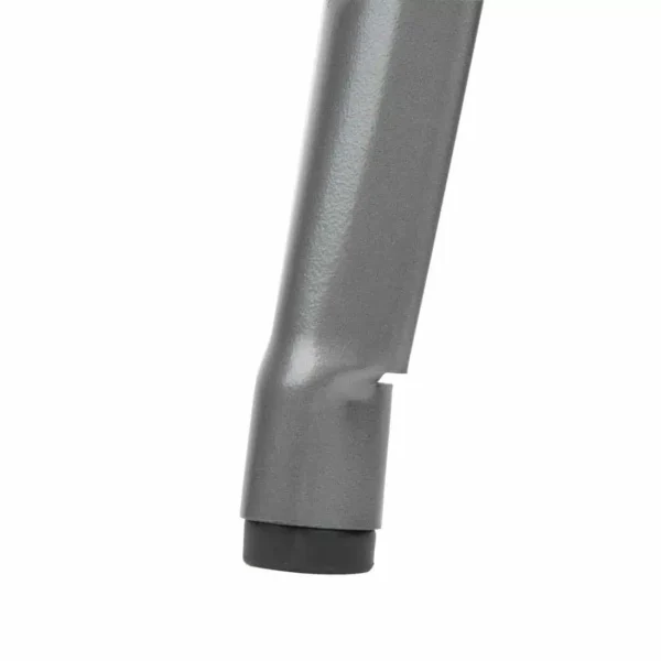 Bolero Bistro High Stool With Backrest Gun Metal (Pack of 4) - Image 5