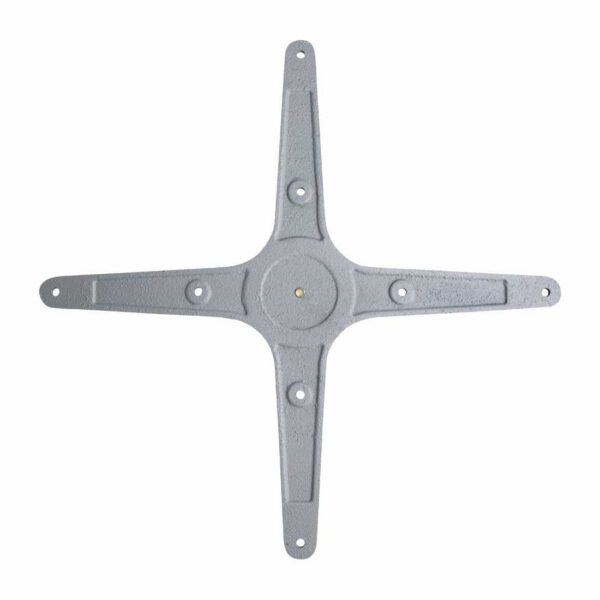 Bolero Aluminium Four Leg Table Base - Image 5