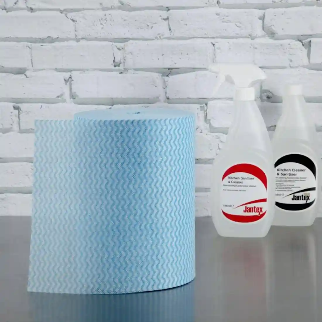 Robert Scott All-Purpose Antibacterial Cleaning Cloths Blue (Pack of 200) - Image 7