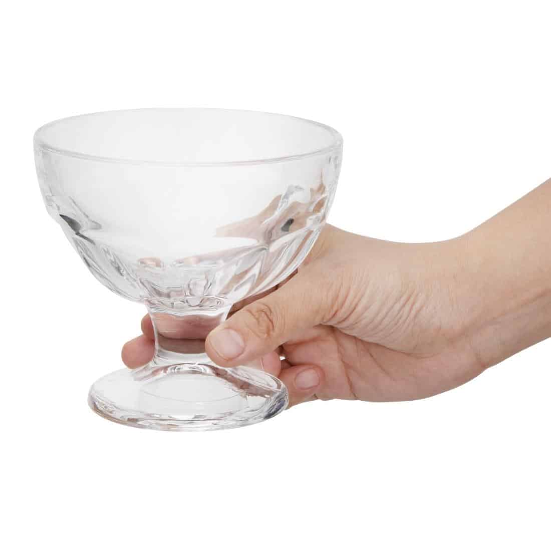 Olympia Low Sundae Glasses 310ml (6 pack) - Image 5
