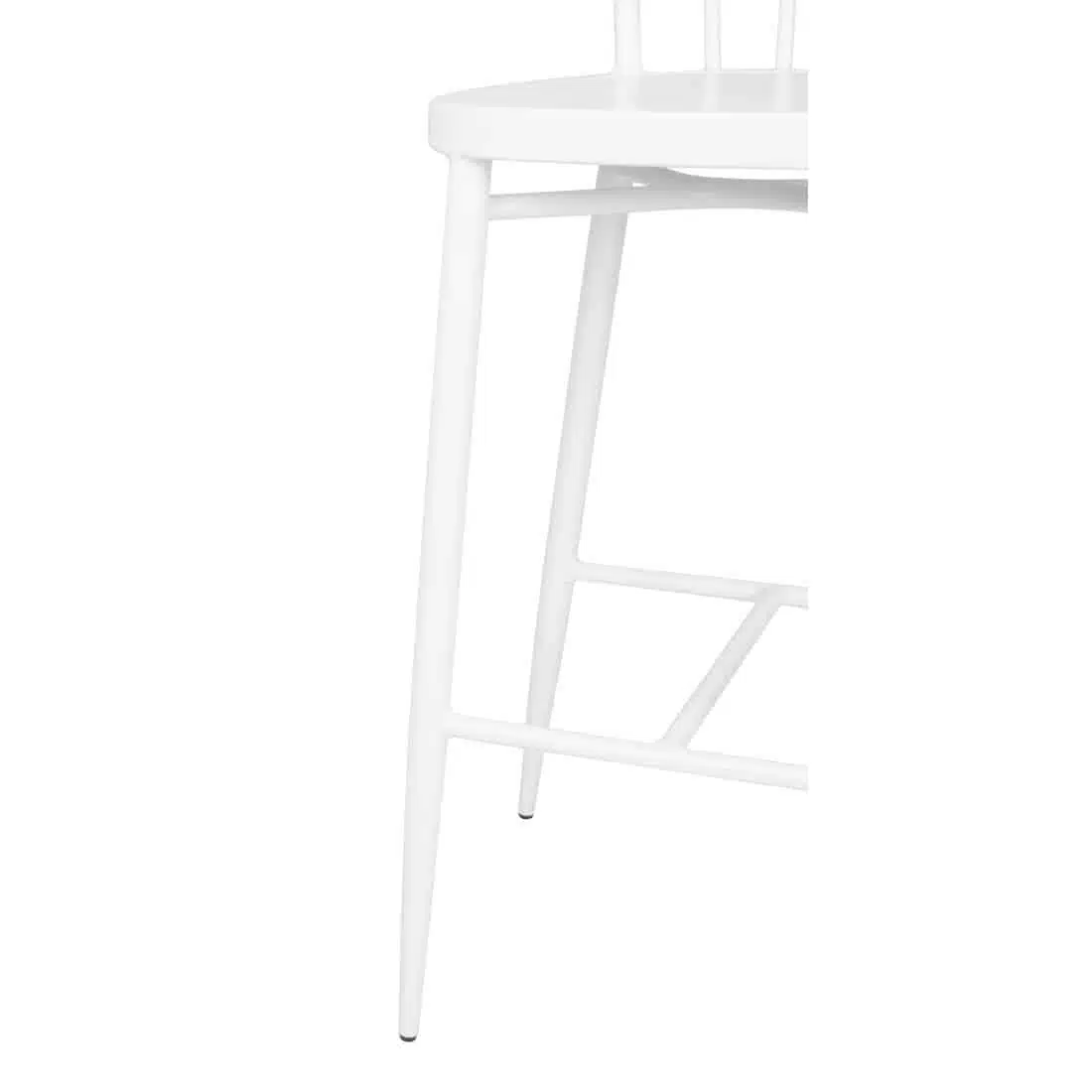 Bolero Windsor Aluminium White High Stools (Pack of 2) - Image 4