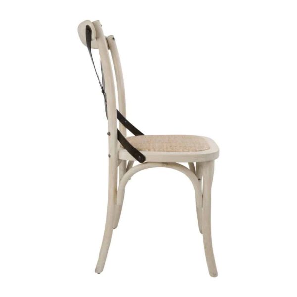Bolero Bentwood Chairs with Metal Cross Backrest (Pack of 2) - Image 3