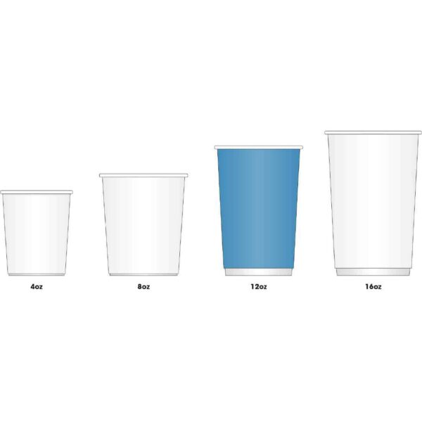 Fiesta Compostable Coffee Cup Lids 340ml / 12oz (Pack of 1000) - Image 8