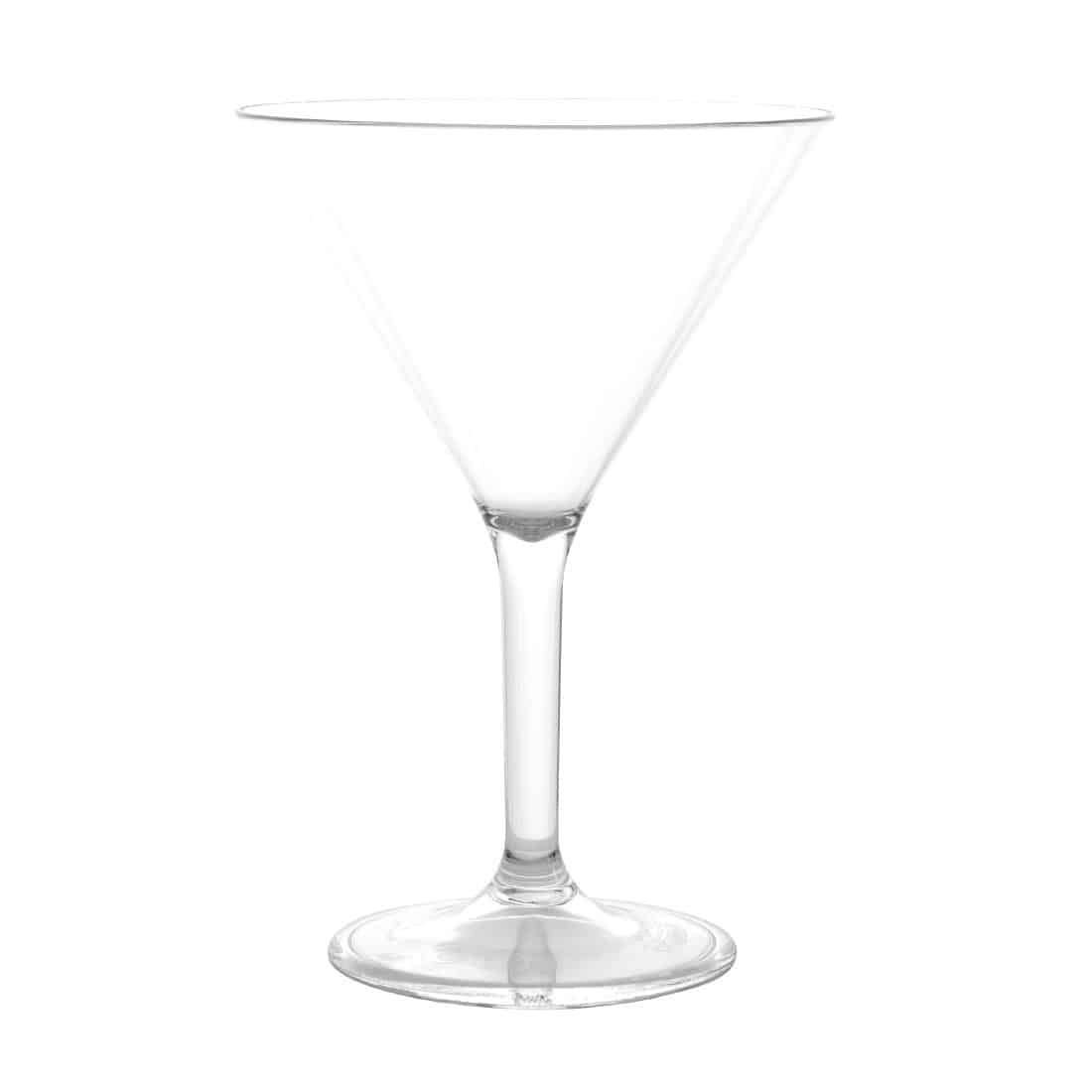 Olympia Kristallon Polycarbonate Martini Glasses 300ml (12 pack) - Image 3