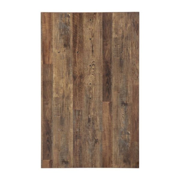 Bolero Pre-Drilled Rectangular Table Top Urban Dark 1100(W) x 700(D)mm - Image 3