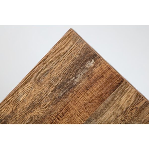 Bolero Pre-Drilled Rectangular Table Top Urban Dark 1100(W) x 700(D)mm - Image 4